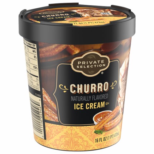 Private Selection® Churro Ice Cream Perspective: back