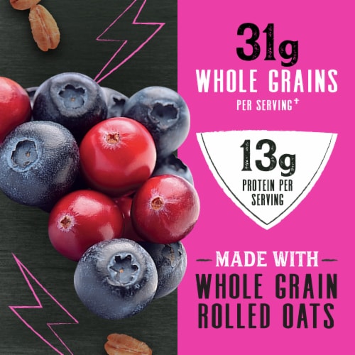 Kroger® Mixed Berry Protein Granola Clusters Perspective: back