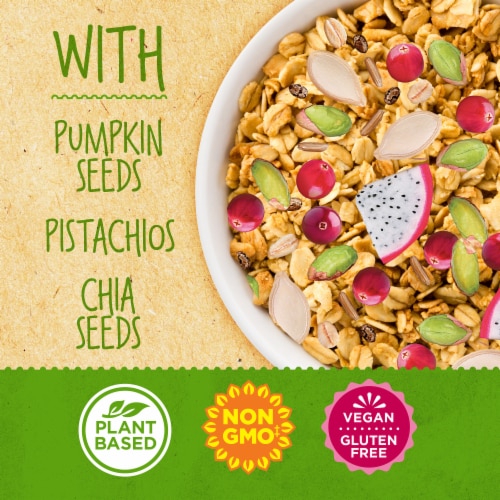 Simple Truth® Probiotic Seeds & Cran Dragon Fruit Granola Perspective: back