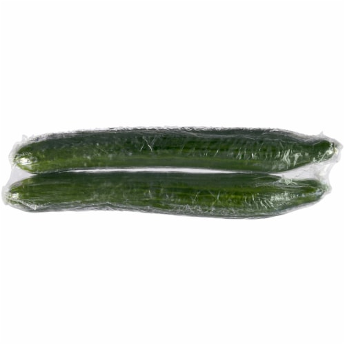 Kroger® English Seedless Cucumbers Perspective: back