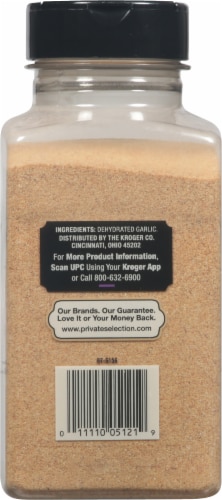 Private Selection® California Roasted Garlic Powder Perspective: back