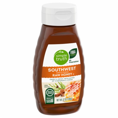 Simple Truth® Unfiltered & Raw Honey Regional Southwest Perspective: back