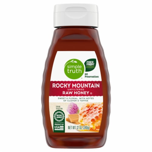 Simple Truth® Unfiltered & Raw Honey Regional Rocky Mountain Perspective: back