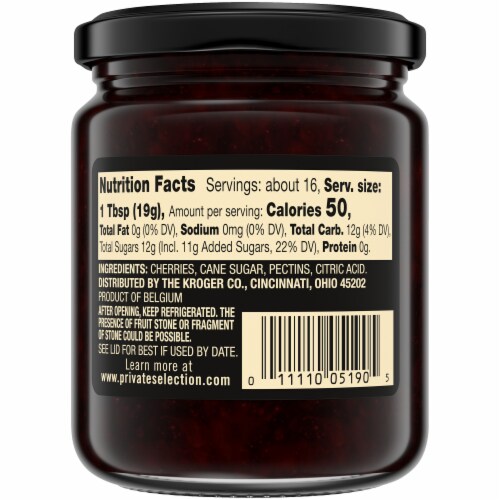 Private Selection® Morello Tart Cherry Preserves Perspective: back
