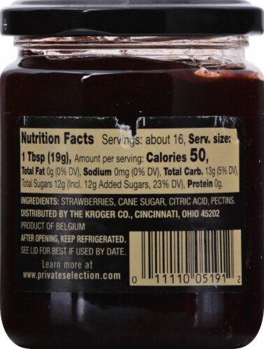 Private Selection® Strawberry Preserves Perspective: back