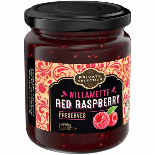 Private Selection® Willamette Red Raspberry Preserves Perspective: back