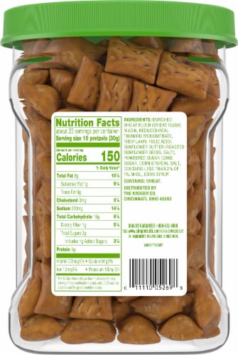 Simple Truth™ Sunflower Butter Filled Pretzels Perspective: back