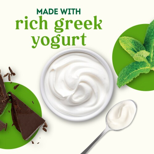 Simple Truth® Yo Greek! Mint Chip Greek Frozen Yogurt Bars Perspective: back