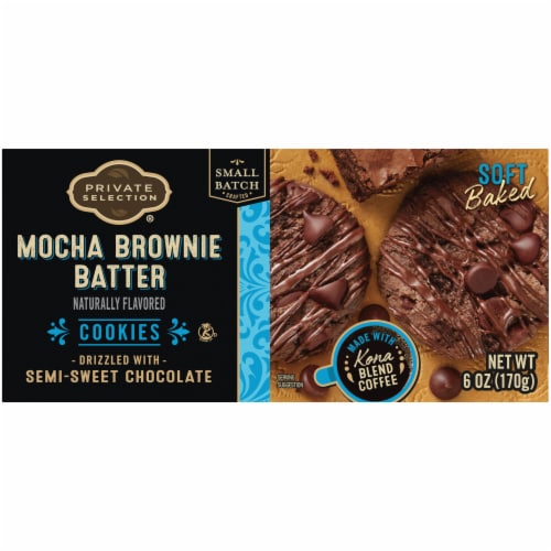 Private Selection® Mocha Brownie Batter Cookies Perspective: back