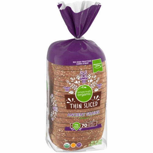 Simple Truth Organic® Ancient Grains Bread Thin Sliced Perspective: back