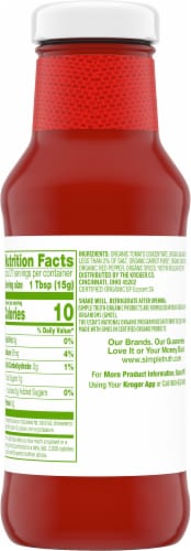 Simple Truth Organic® No Sugar Added Tomato Ketchup