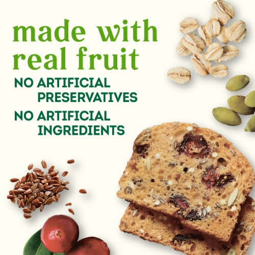 Simple Truth® Cranberry Oat Crisp Crackers Perspective: back