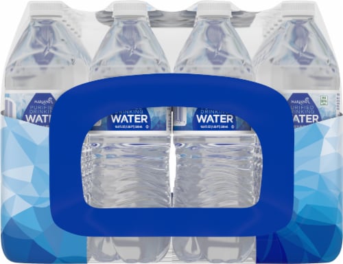 Mariano's® Purified Drinking Bottled Water Perspective: back