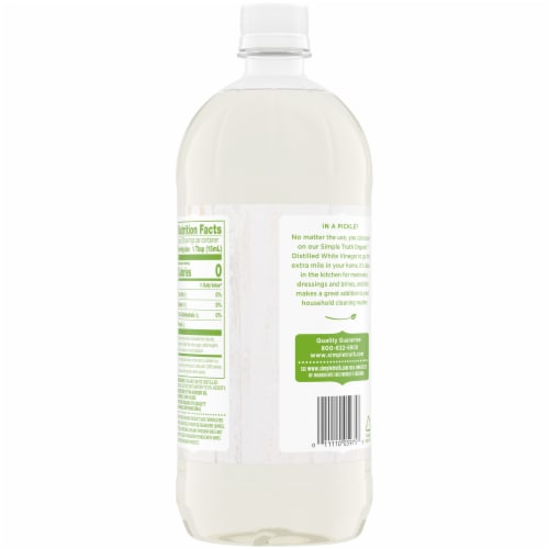 Simple Truth Organic™ Multi Purpose Distilled White Vinegar Perspective: back