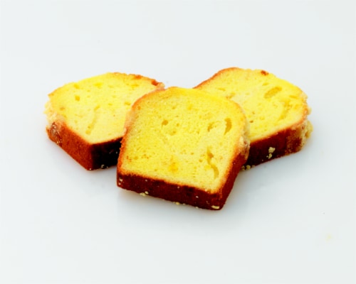 Bakery Fresh Goodness Lemon Sliced Loaf Cake Perspective: back