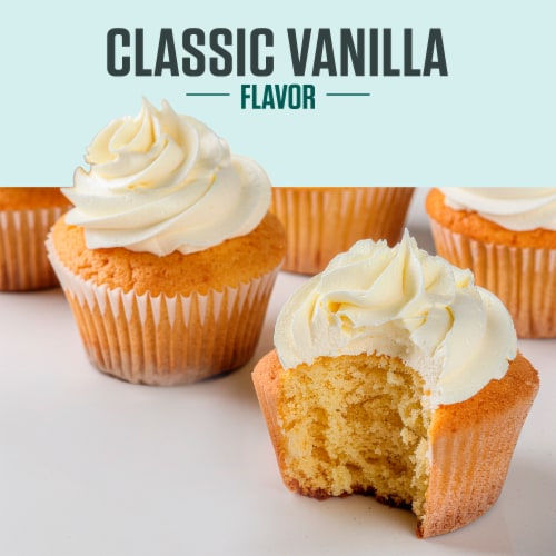 Bakery Fresh Mini Vanilla Cupcakes Perspective: back