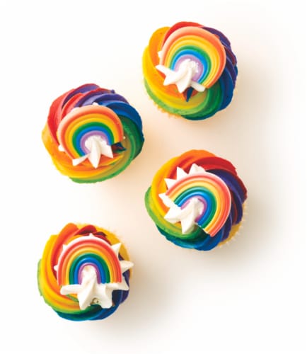 Bakery Fresh Goodness Pride Cupcakes Perspective: back