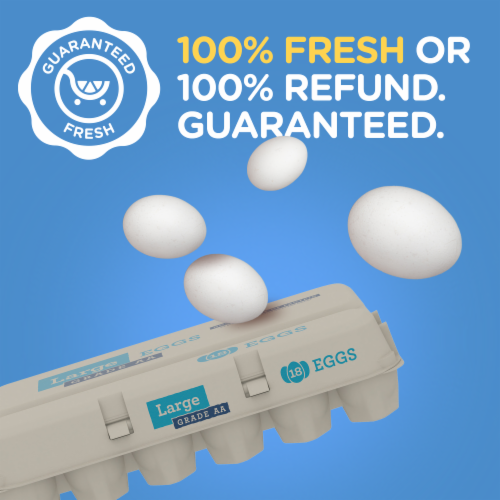 Simple Truth Organic™ Cage Free Grade A Large Brown Eggs Perspective: back