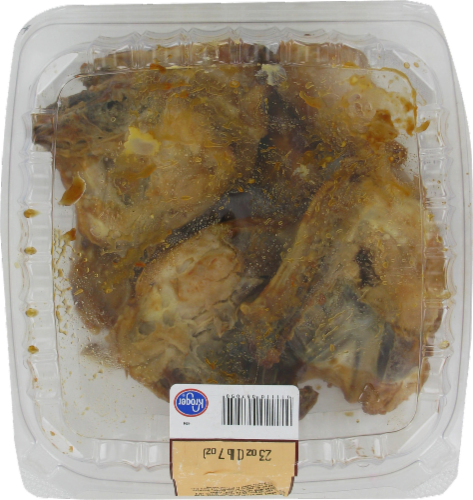 Deli Baked Barbecue Chicken Cold Perspective: back