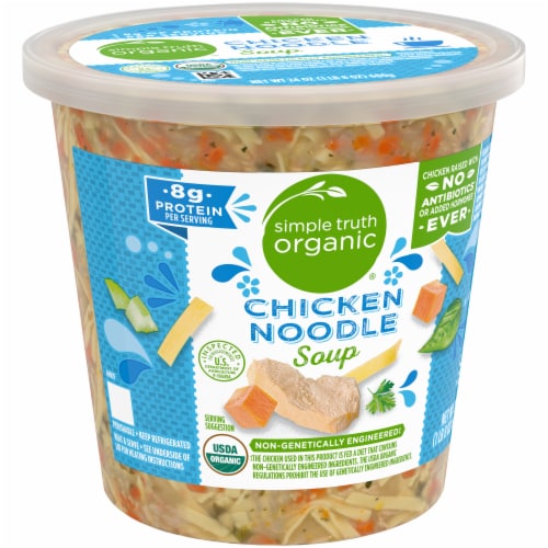 Simple Truth Organic® Chicken Noodle Soup Perspective: back