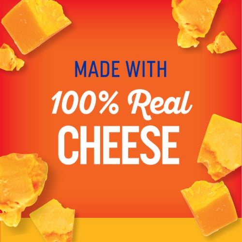 Kroger® Baked Cheesy Bitz Cheddar Cheese Crackers Perspective: back
