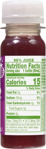 Simple Truth Organic™ Elderberry Juice Shot Perspective: back