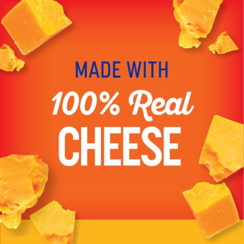 Kroger® Baked Cheesy Bitz Cheddar Cheese Crackers Perspective: back