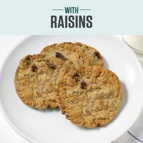 Bakery Fresh Oatmeal Raisin Cookies Perspective: back