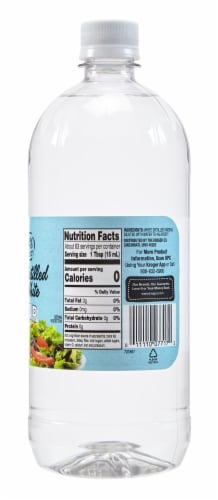 Smidge and Spoon Distilled White Vinegar Perspective: back