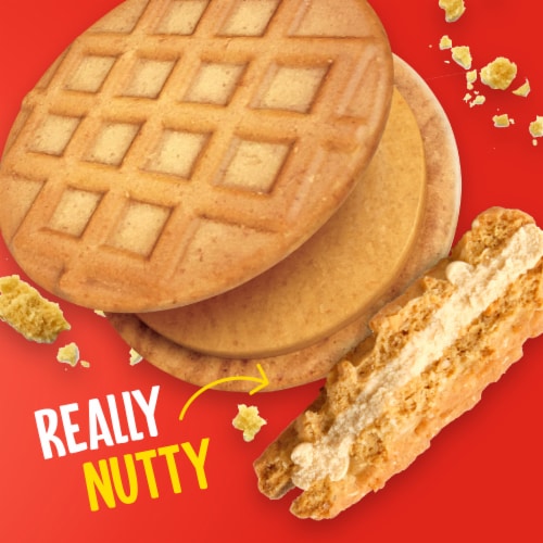 Kroger® Really Nutty Peanut Butter Sandwich Cookies Perspective: back
