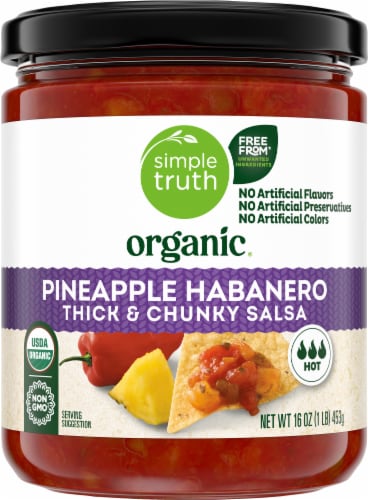 Simple Truth Organic® Pineapple Habanero Salsa Perspective: back