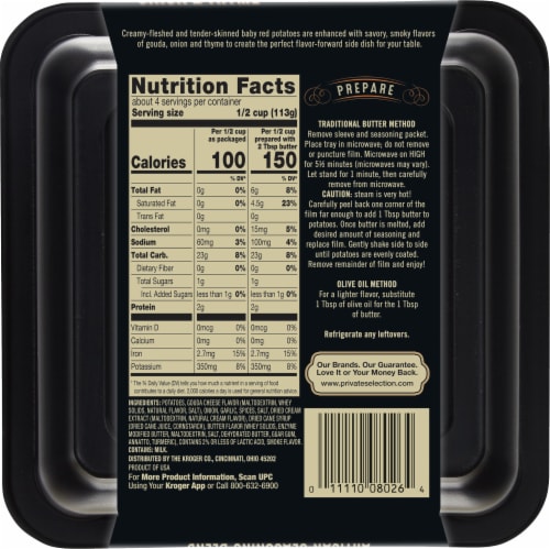 Private Selection™ Smoked Gouda Onion & Thyme Seasoned Petite Potatoes Perspective: back