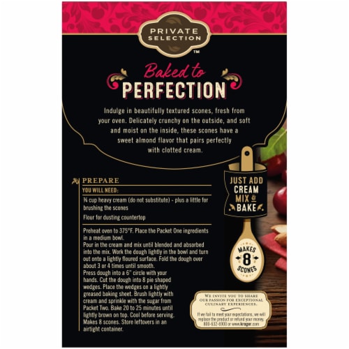Private Selection™ Michigan Cherry & Almond Scone Mix Perspective: back