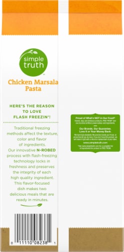 Simple Truth™ Chicken Marsala Pasta Skillet Frozen Meal Perspective: back