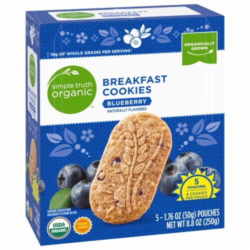 Simple Truth Organic® Blueberry Breakfast Cookies Perspective: back