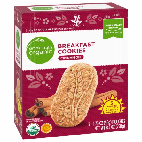 Simple Truth Organic® Cinnamon Breakfast Cookies Perspective: back