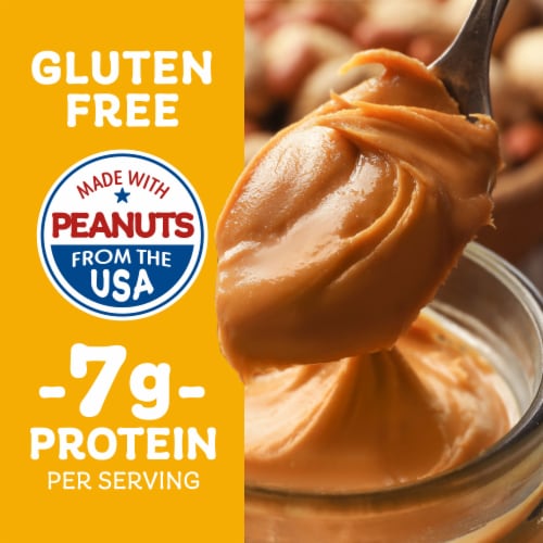 Kroger® Honey Peanut Butter Spread Creamy Perspective: back