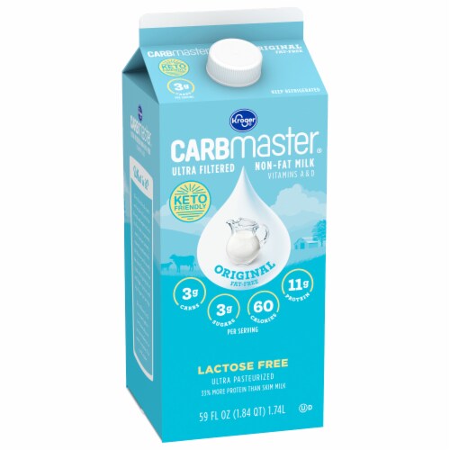 Kroger® CARBmaster® Lactose Free Non-Fat Ultra Filtered Milk Perspective: back