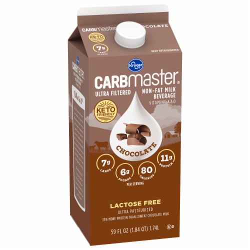Kroger® CARBMaster® Lactose Free Skim Chocolate Milk Perspective: back