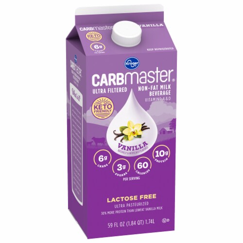 Kroger® Carbmaster® Lactose Free Non-Fat Vanilla Milk Beverage Perspective: back