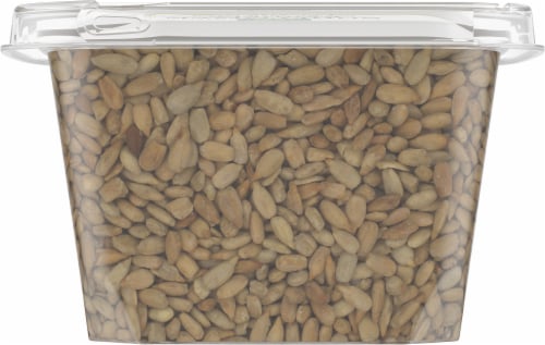 Kroger Natural Leaf Roasted Unsalted Sunflower Kernels Perspective: back