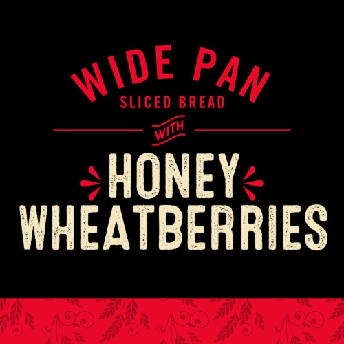 Private Selection® Honey Wheatberry Wide Pan Bread Perspective: back