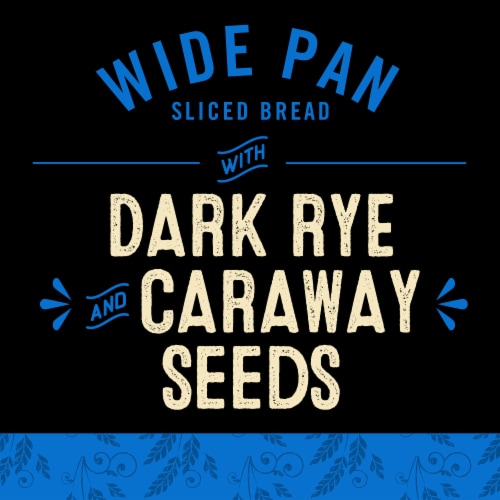 Private Selection® Dark Rye Bread Wide Pan Perspective: back
