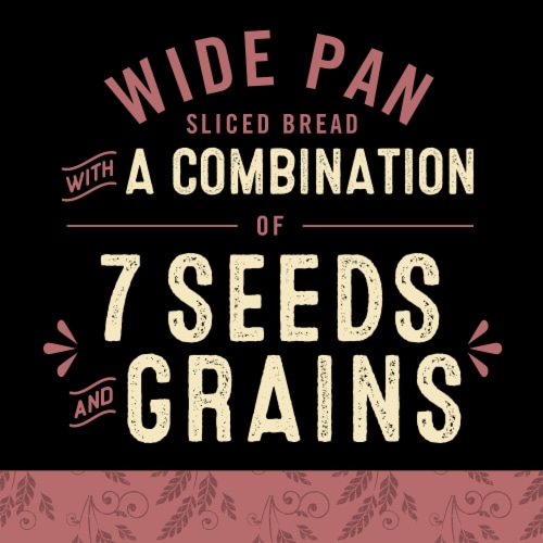 Private Selection 7 Grain Wide Pan Sliced Bread Perspective: back