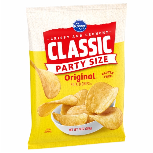 Kroger® Classic Potato Chips Perspective: back