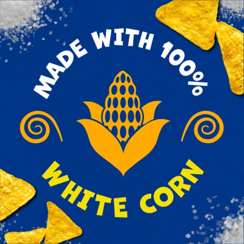 Kroger® White Corn Restaurant Style Tortilla Chips Family Size Perspective: back