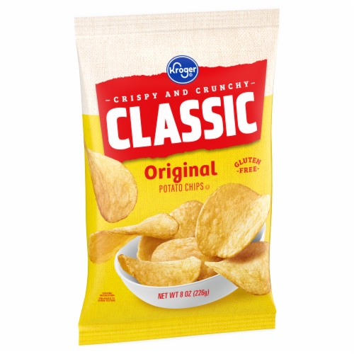 Kroger® Classic Potato Chips Perspective: back