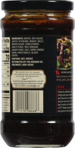 Private Selection® Mongolian BBQ Simmer Sauce Perspective: back