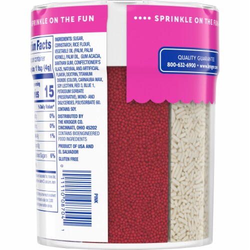 Kroger® Sprinkle Mix Shaker Perspective: back