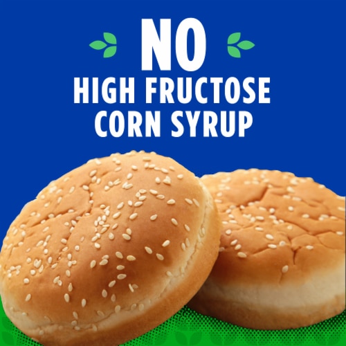 Kroger® Sesame Hamburger Buns Perspective: back